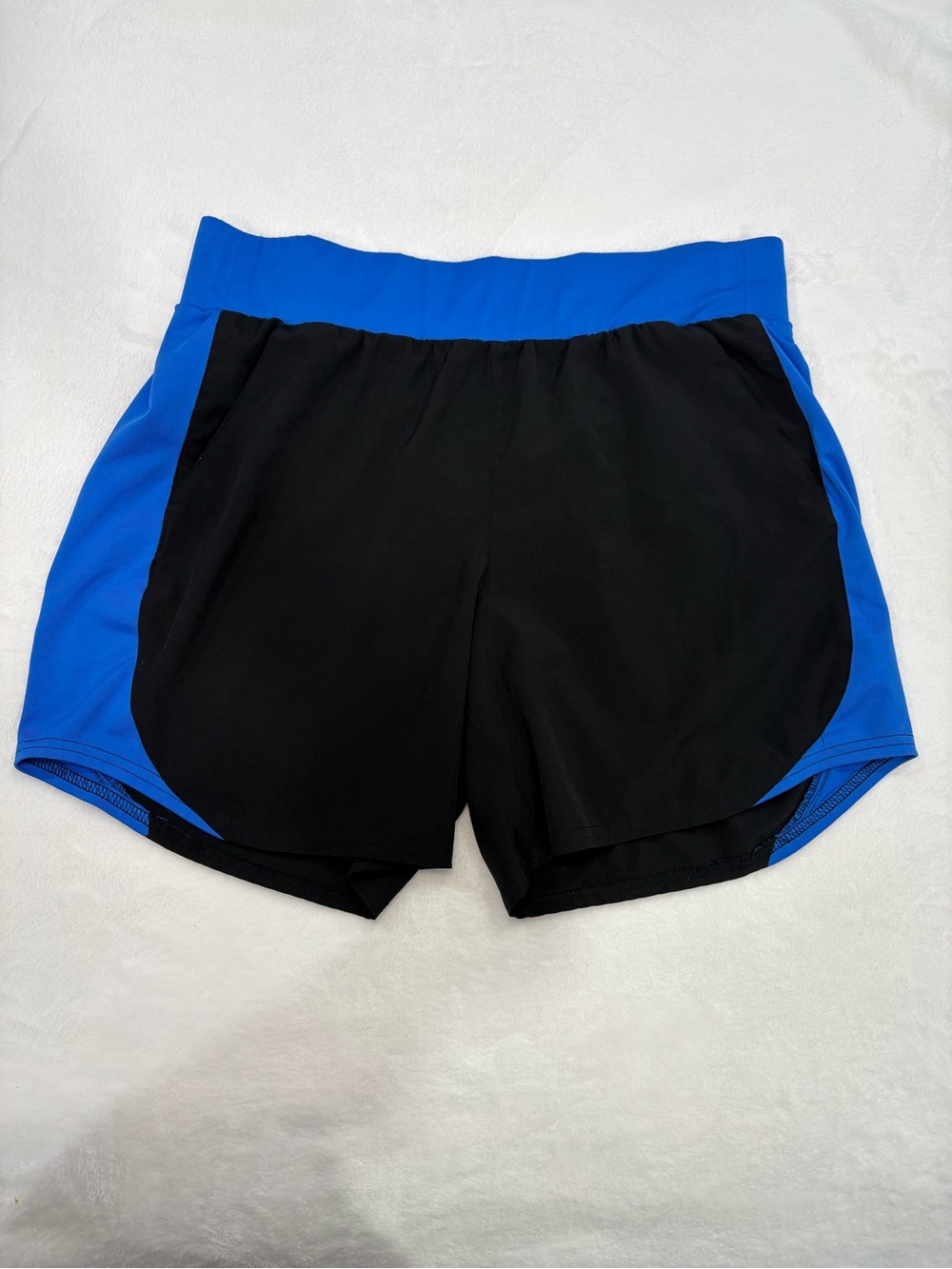 tek gear Black and Royal Blue DryTek Athletic Shorts